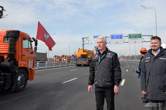 Собянин открыл движение по путепроводу через МЦД-3 и будущий ВСМ